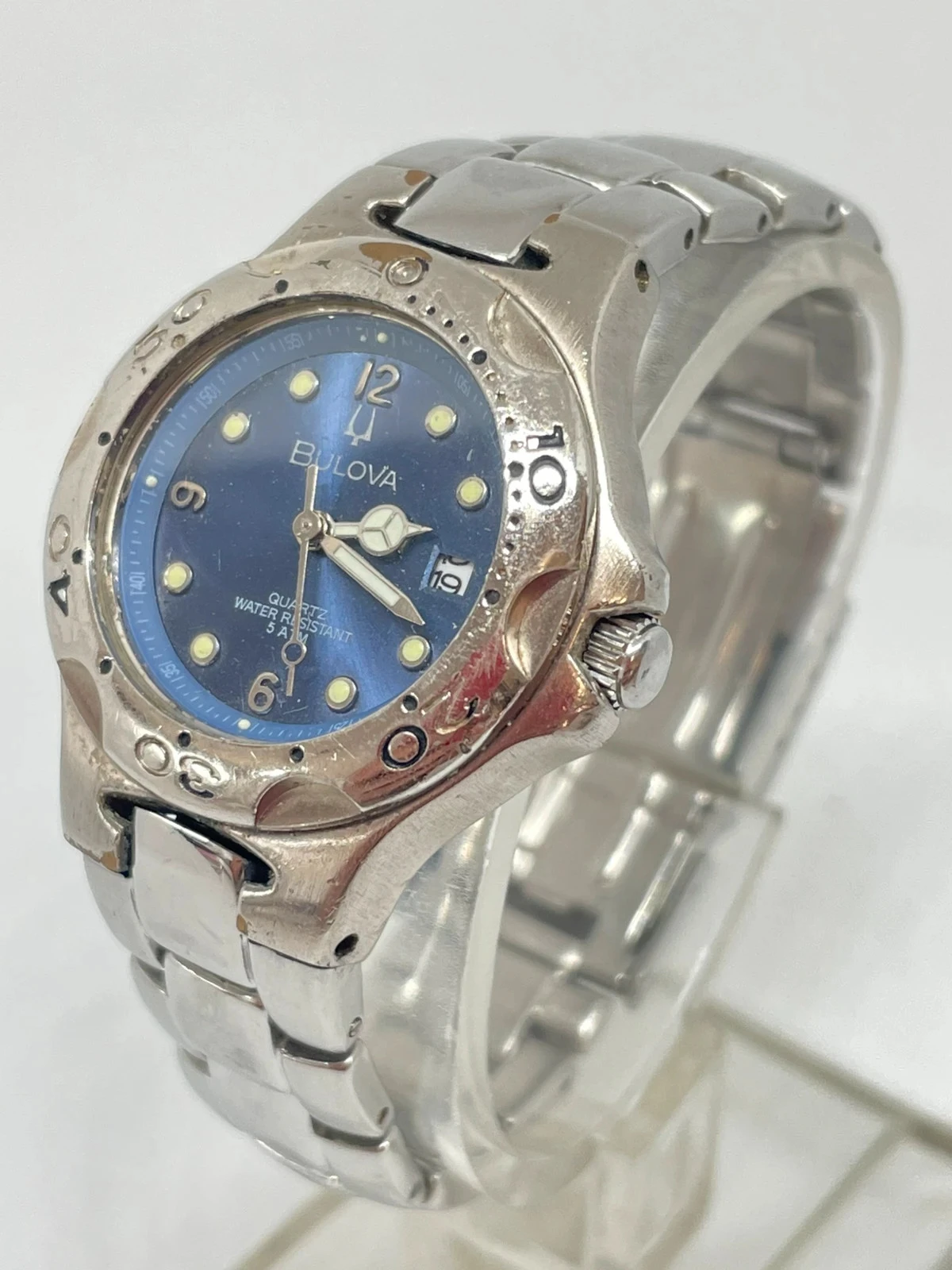 Reloj Marca Bulova Vintage Años 90 - Femenino - funcionando perfectamente